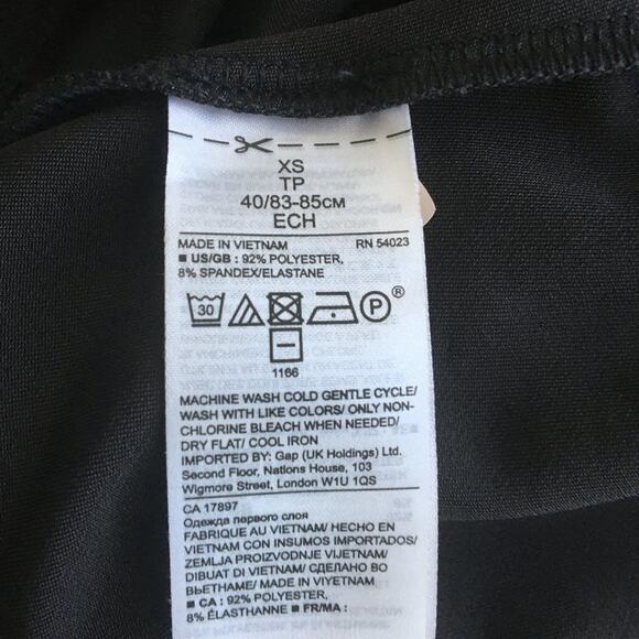 Banana Republic Off the Shoulder Black Blouse XS - Picture 8 of 8